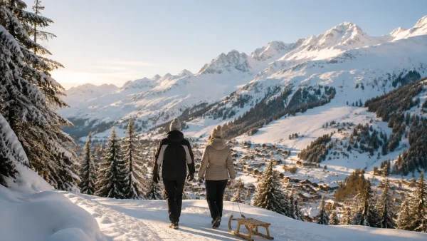 Activités en hiver à Méribel : glisse, sensations et surprises pour tous