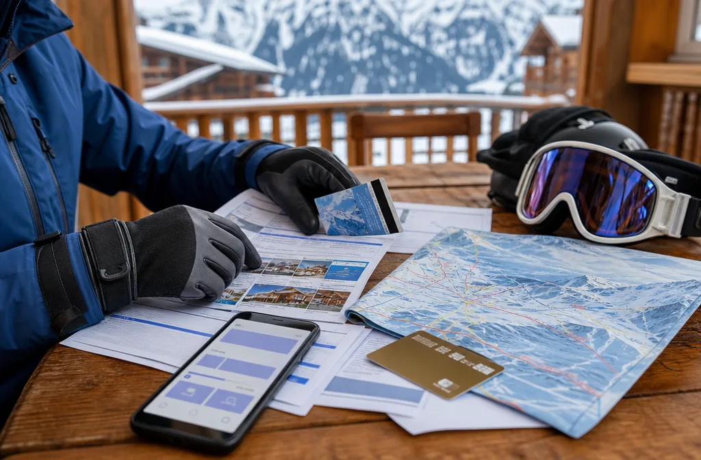 vacances à la montagne ski