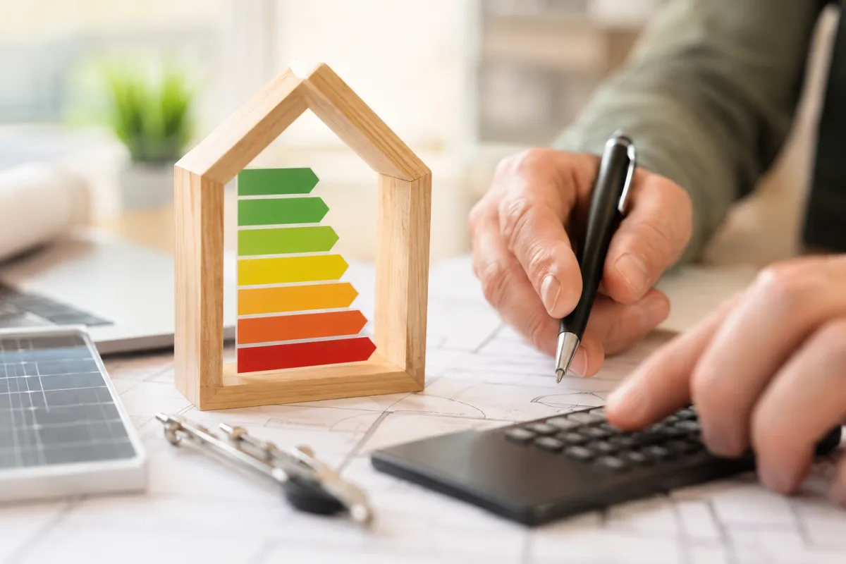 Audit énergétique ou DPE : lequel vous faut-il vraiment ? Gros plan sur une étiquette énergie de classe G apposée sur un document officiel de vente immobilière